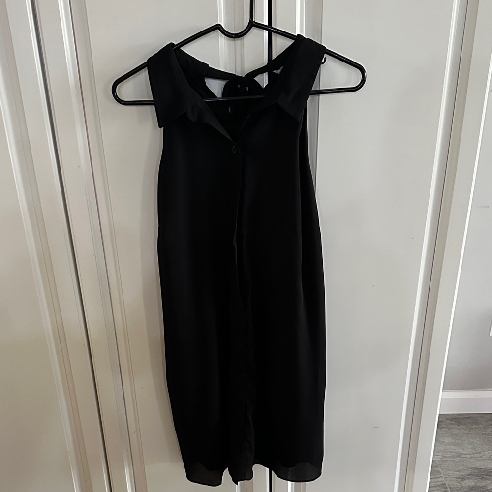 Naked Zebra Elegant Black Blouse